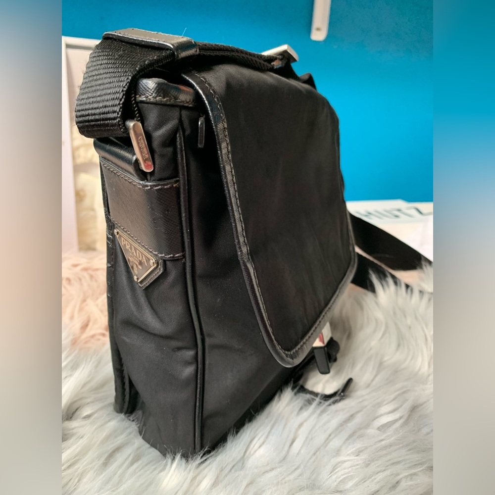 Prada tessuto nylon crossbody bag